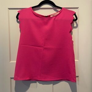 The Impeccable Pig Fuchsia Sleeveless Blouse